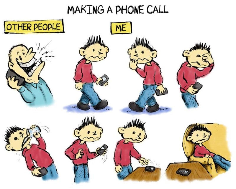 Phone call Anxiety